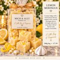 Lemon Merinque luxury Fudge