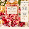 Raspberry Ripple luxury Fudge