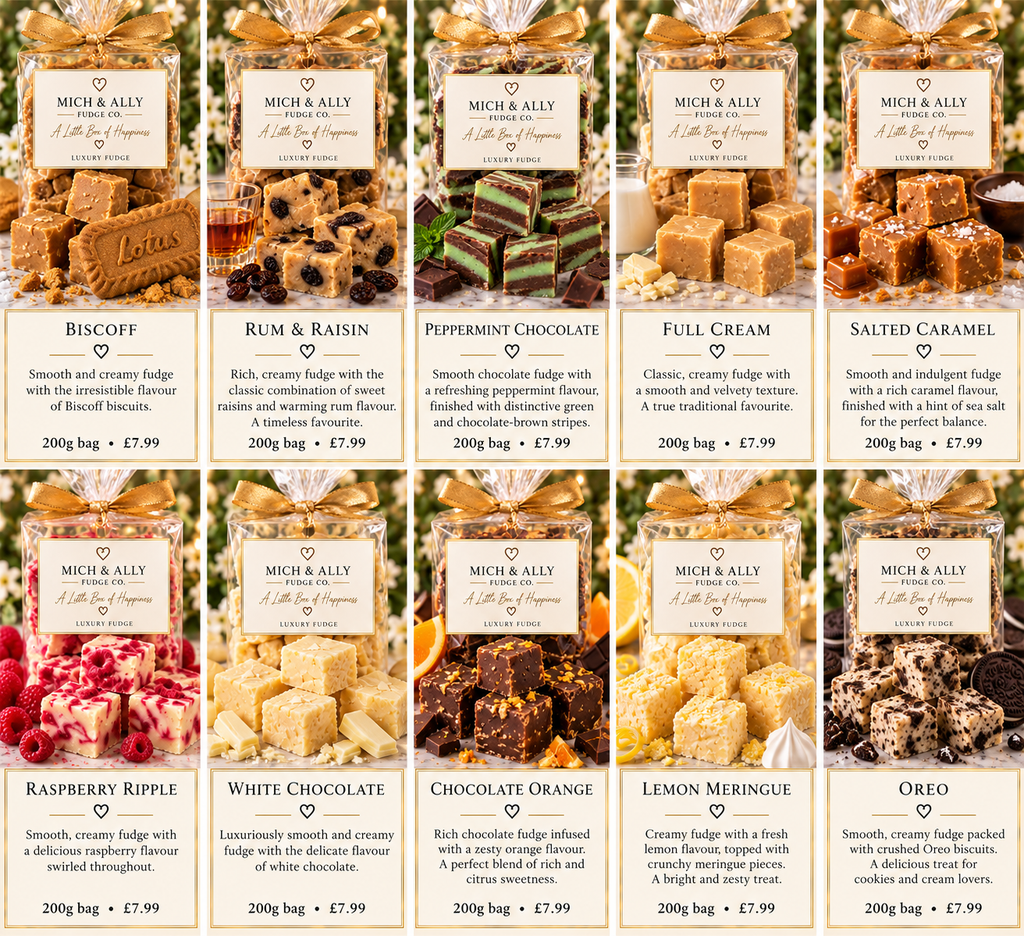 Mixed Bag of luxury Fudge