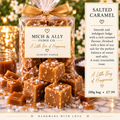 Salted caramel luxury Fudge